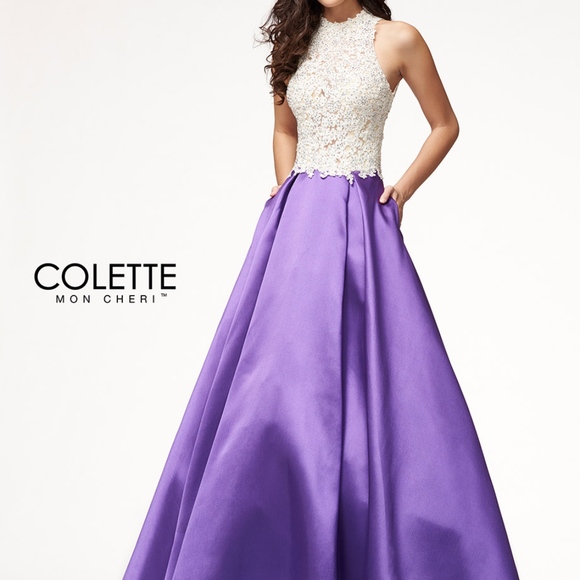 Purple Colette Prom Dress 🔮